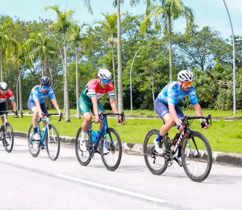 Ilha Pura, na Barra da Tijuca, recebe a Copa Eucalipto de Ciclismo